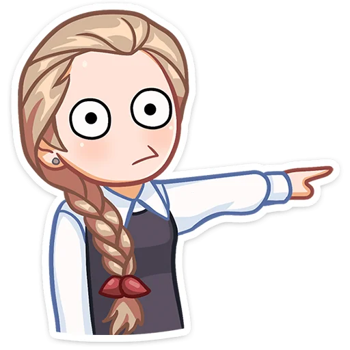 🥰 Стикер «Катя (Зайчик)» для Telegram