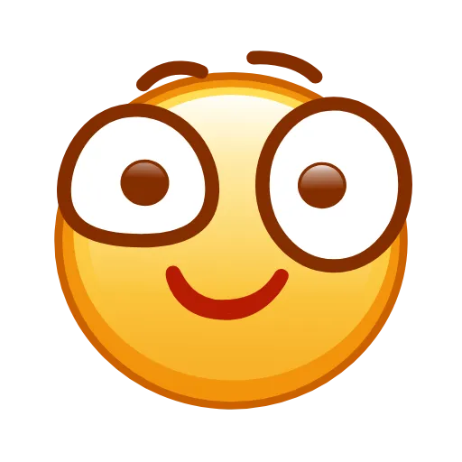 😉 Стикер «Kawaii emoji» для Telegram