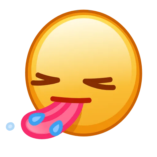 😝 Стикер «Kawaii emoji» для Telegram