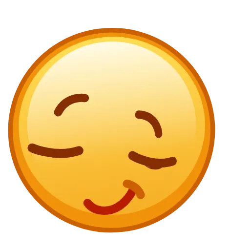 😏 Стикер «Kawaii emoji» для Telegram