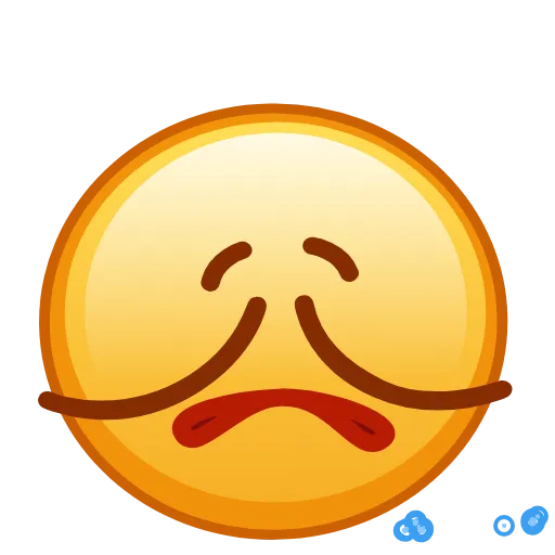 😢 Стикер «Kawaii emoji» для Telegram
