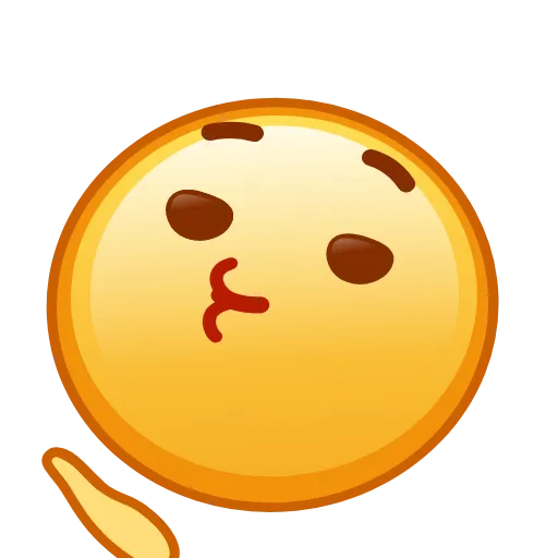 😘 Стикер «Kawaii emoji» для Telegram