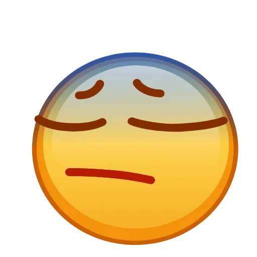 😰 Стикер «Kawaii emoji» для Telegram