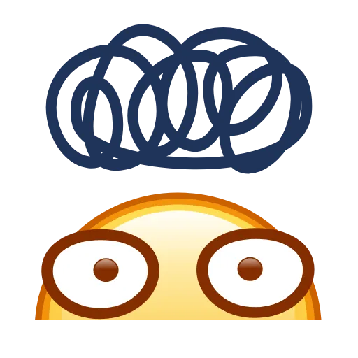 😶 Стикер «Kawaii emoji» для Telegram