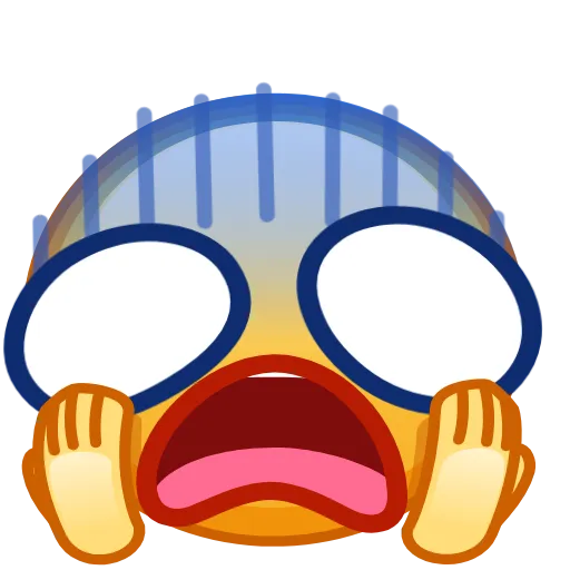 😱 Стикер «Kawaii emoji» для Telegram