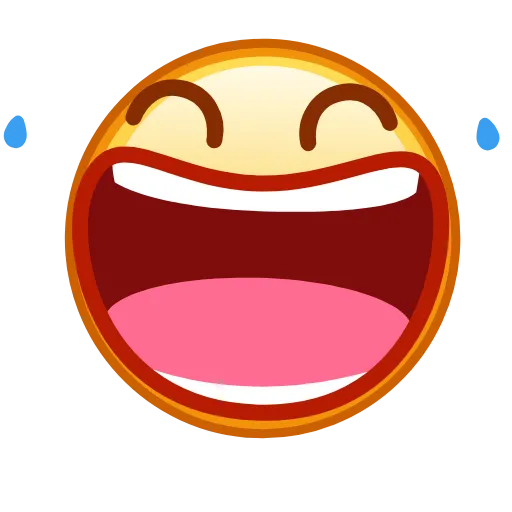 😂 Стикер «Kawaii emoji» для Telegram