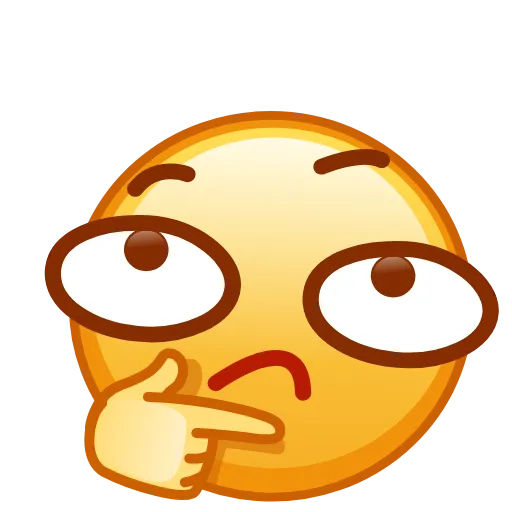 🤔 Стикер «Kawaii emoji» для Telegram