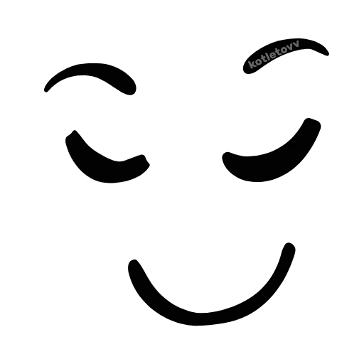 🙂‍↕️ Эмодзи «kawaii faces» для Telegram