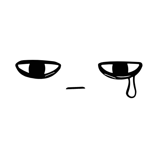 😒 Эмодзи «kawaii faces» для Telegram