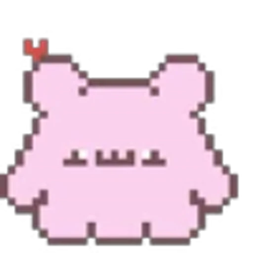 ❤️ Эмодзи «Cute Pixels» для Telegram