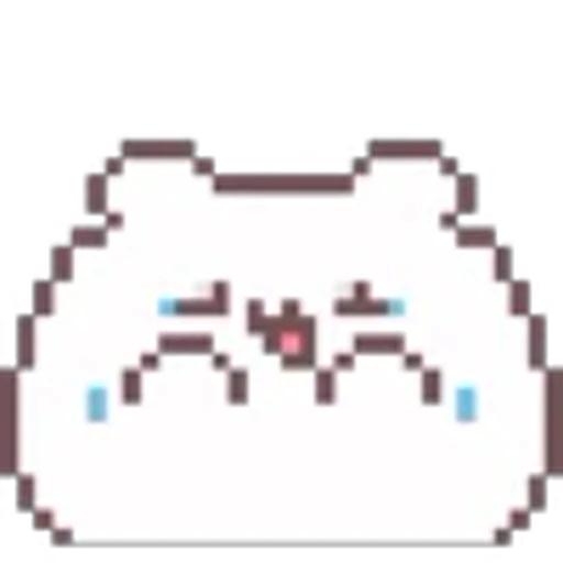 😢 Эмодзи «Cute Pixels» для Telegram