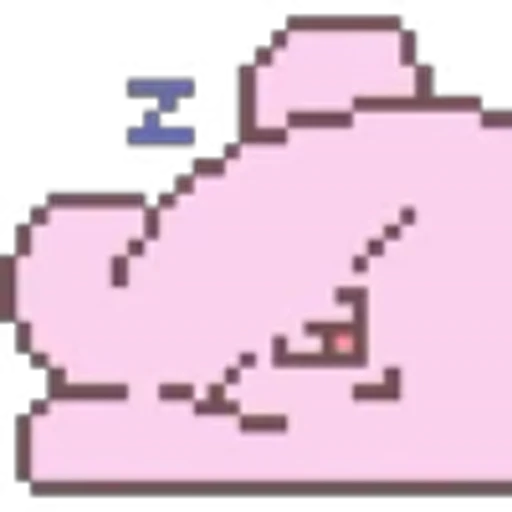 😴 Эмодзи «Cute Pixels» для Telegram