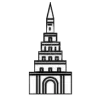 🗼 Эмодзи «Казань» для Telegram