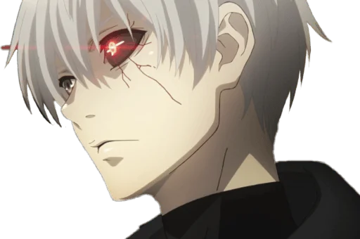 Стикерпак Ken Kaneki Tokyo Ghoul Re для Telegram