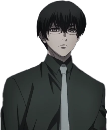 🧐 Стикер «Ken Kaneki Tokyo Ghoul Re» для Telegram