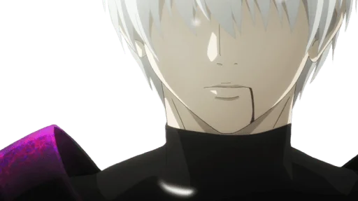 💔 Стикер «Ken Kaneki Tokyo Ghoul Re» для Telegram