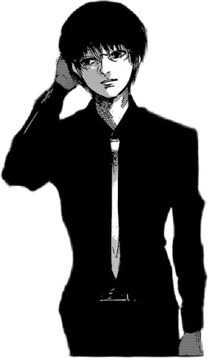 💁‍♂ Стикер «Ken Kaneki Tokyo Ghoul Re» для Telegram