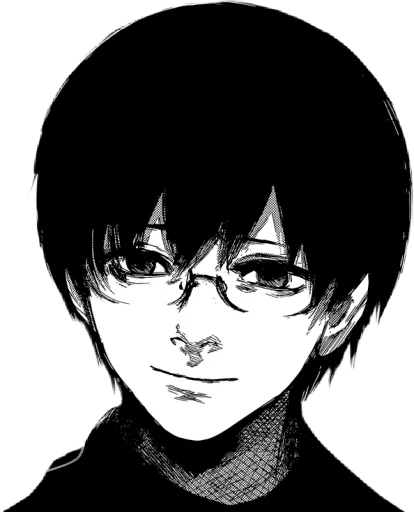 🙂 Стикер «Ken Kaneki Tokyo Ghoul Re» для Telegram