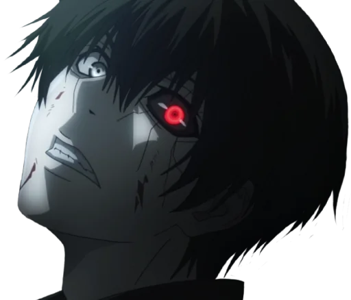 🤬 Стикер «Ken Kaneki Tokyo Ghoul Re» для Telegram