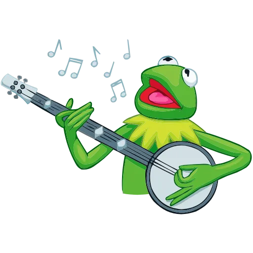 🎸 Эмодзи «Кермит» для Telegram