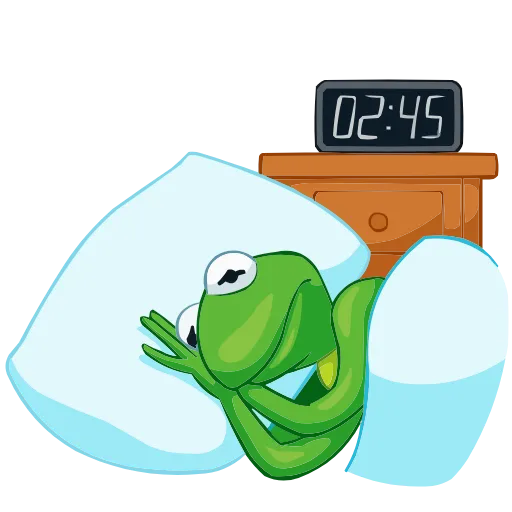 😮‍💨 Эмодзи «Кермит» для Telegram
