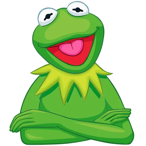 😄 Эмодзи «Кермит» для Telegram