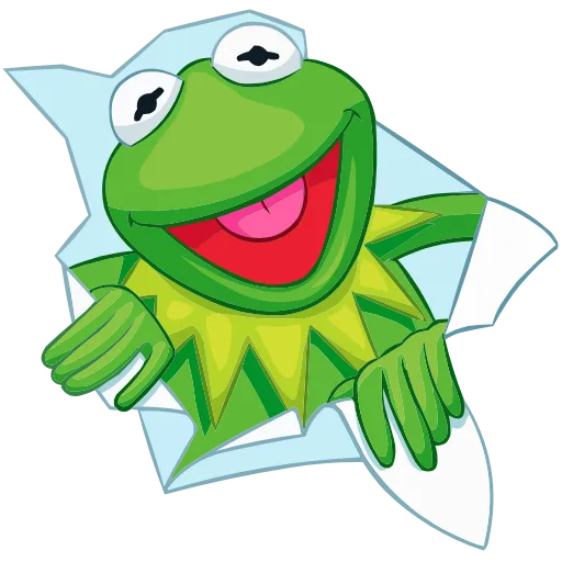 😃 Эмодзи «Кермит» для Telegram