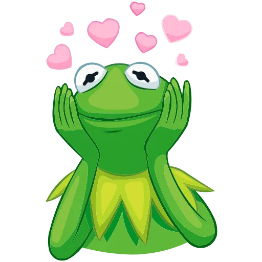 🥰 Эмодзи «Кермит» для Telegram