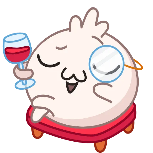 🍷 Эмодзи «Хинкалька» для Telegram
