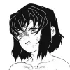 😒 Эмодзи «鬼滅の刃 [Kimetsu no Yaiba]» для Telegram