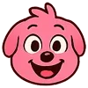 Эмодзи Kind Pink Dogs для Telegram — скачать
