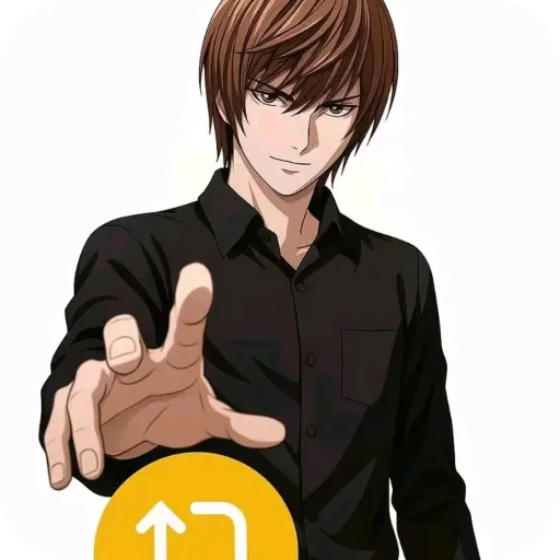 🖼 Стикер «Лайт Ягами K» для Telegram