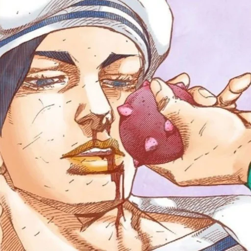 🧨 Стикер «Yoshikage Kira Йошикаге Кира» для Telegram