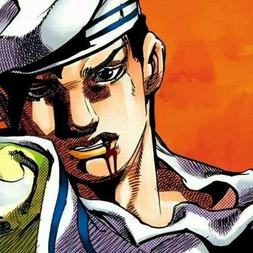 🧨 Стикер «Yoshikage Kira Йошикаге Кира» для Telegram