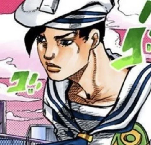 🧨 Стикер «Yoshikage Kira Йошикаге Кира» для Telegram