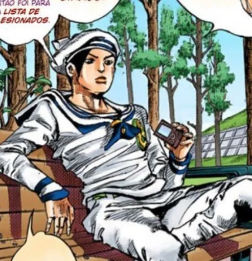 🧨 Стикер «Yoshikage Kira Йошикаге Кира» для Telegram
