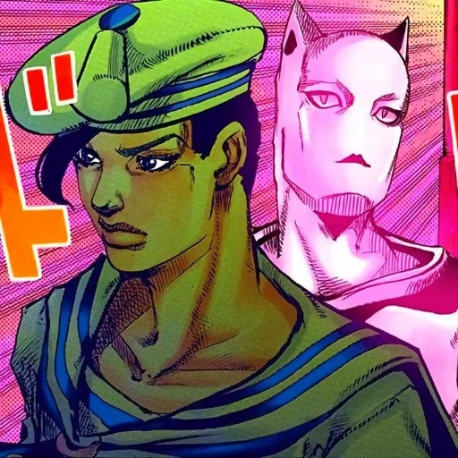 🧨 Стикер «Yoshikage Kira Йошикаге Кира» для Telegram