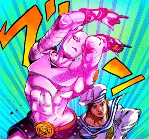 🧨 Стикер «Yoshikage Kira Йошикаге Кира» для Telegram