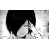 😞 Эмодзи «Kirishima Touka» для Telegram