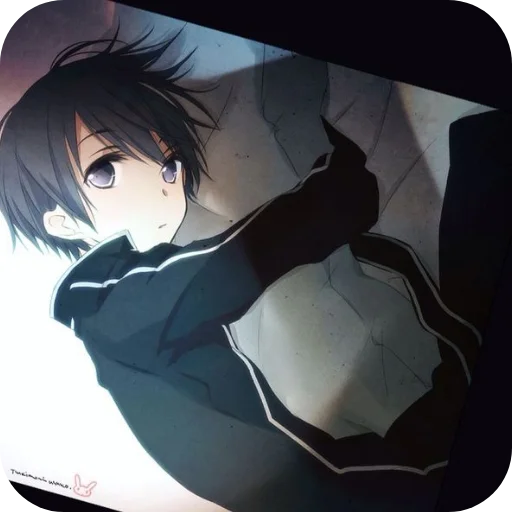 💇 Стикер «Kirito» для Telegram