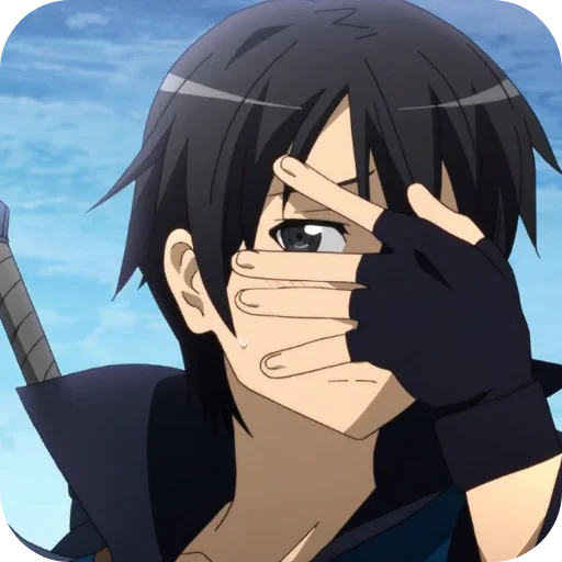 👄 Стикер «Kirito» для Telegram