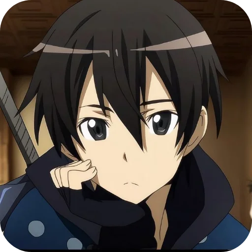 Стикерпак Kirito для Telegram — скачать