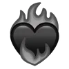 ❤️‍🔥 Эмодзи «Kiss Of Death» для Telegram