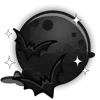 🌑 Эмодзи «Kiss Of Death» для Telegram