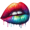 💋 Эмодзи «💋 Набор эмоджи с губами» для Telegram