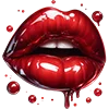 💋 Эмодзи «💋 Набор эмоджи с губами» для Telegram