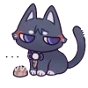 😒 Эмодзи «Cat Scaramouche» для Telegram