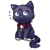 🙄 Эмодзи «Cat Scaramouche» для Telegram