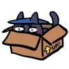 🫥 Эмодзи «Cat Scaramouche» для Telegram