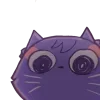 👁 Эмодзи «Cat Scaramouche» для Telegram